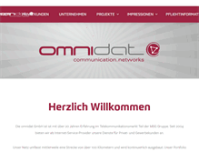 Tablet Screenshot of omnidat.de